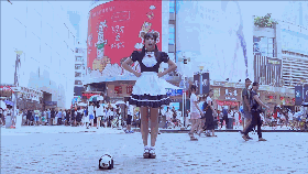 【Dina 小崽】喵耳开关(在深圳的街头抖呀抖~)